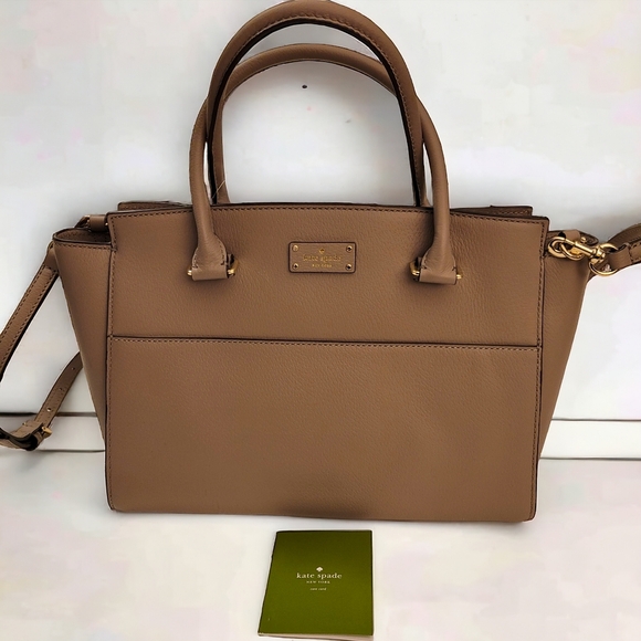 Kate Spade NWT Grove Street Lana color cityscape satchel crossbody bag - Picture 11 of 15